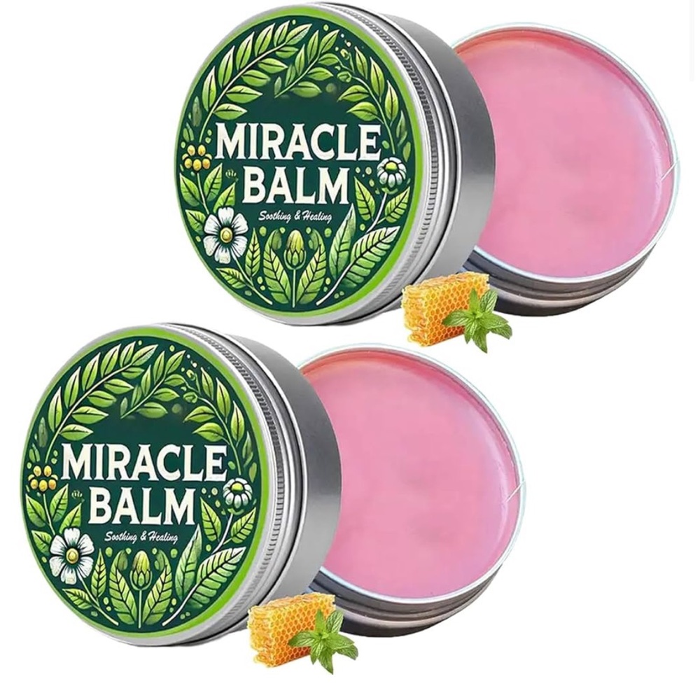 Miracle Balm Soothing Joint Cream Set of 2 New in Package